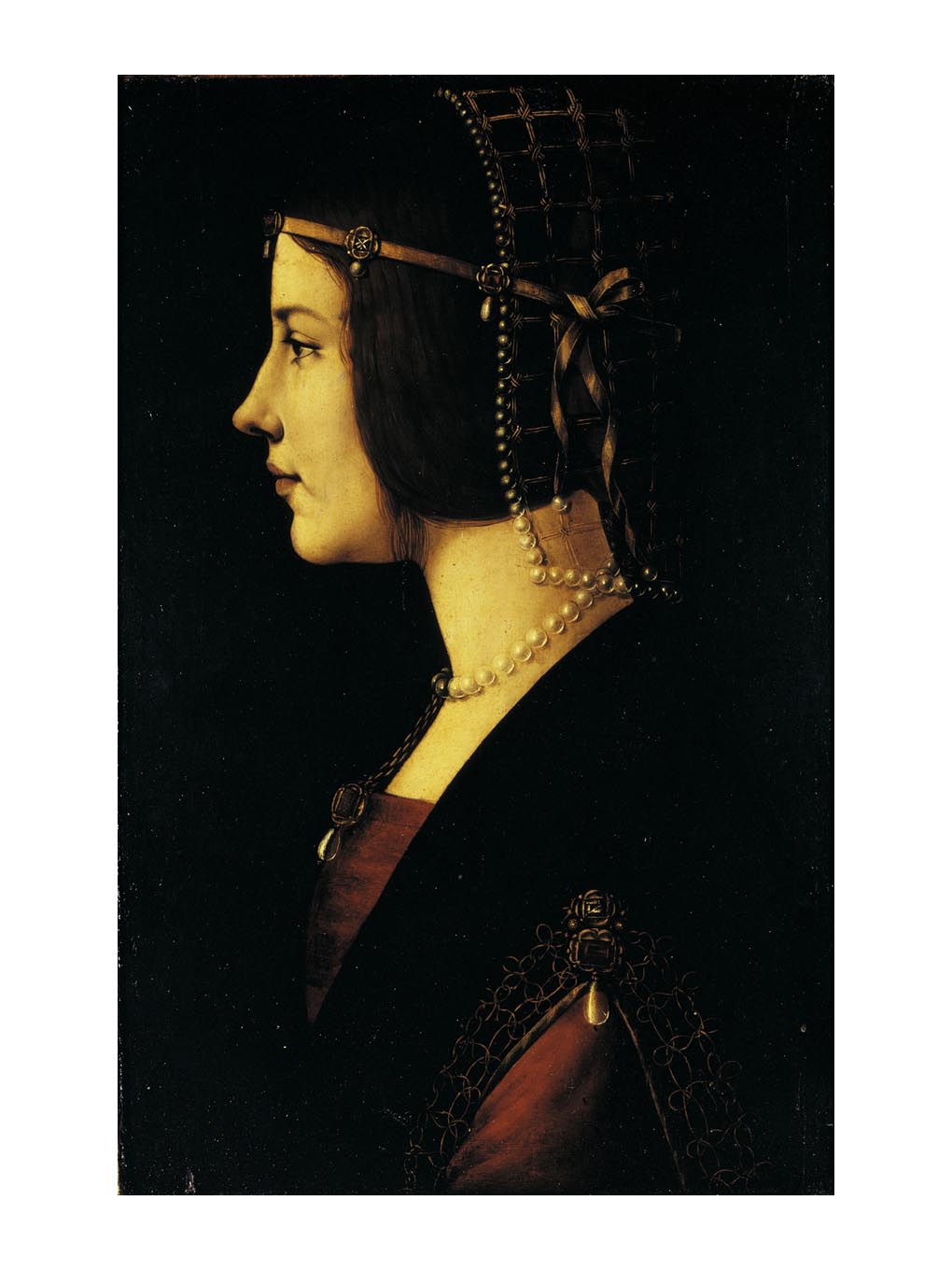 SDAV006 Portrait of Beatrice d'Este - Enormous Art
