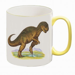 Two-Tone Mug: Allosaurus