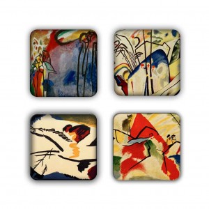 Kandinsky Coaster Set: Kandinsky Group 11