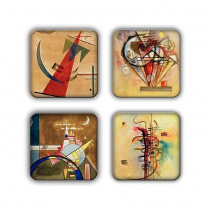 Kandinsky Coaster Set: Kandinsky Group 20