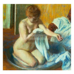 DEG024 Woman Washing Herself