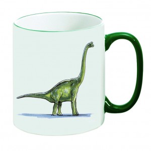 Two-Tone Mug: Damalasaurus