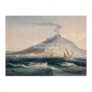 DAY001 Mount Vesuvius from the Sea