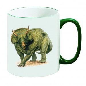 Two-Tone Mug: Diceratops