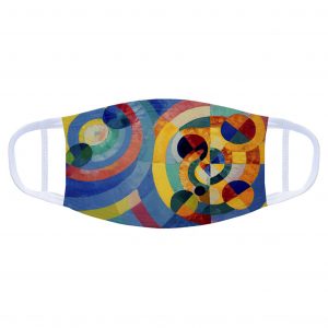Delaunay Face Covering: Circle Forms
