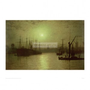 GRI009 Nightfall Down the Thames, 1880