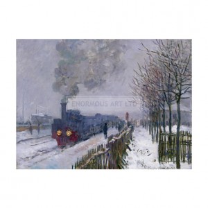 MON009 Train in the Snow