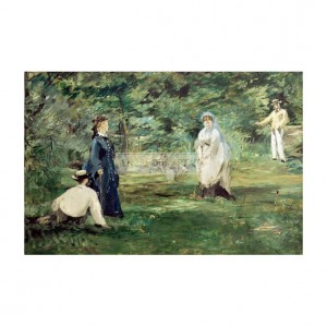 MAN003 The Croquet Game 1873