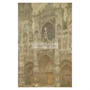 MON348 Rouen Cathedral Harmonie grise 1892