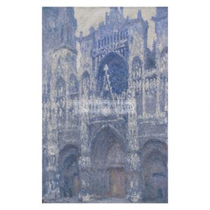 MON349 Rouen Cathedral Harmonie grise 1892 (2)
