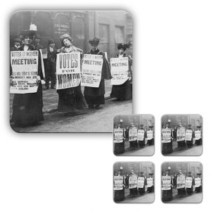 Coaster Set: Suffragette Meeting