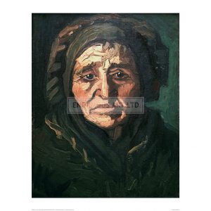 VAN089 Peasant Woman with Dark Bonnet
