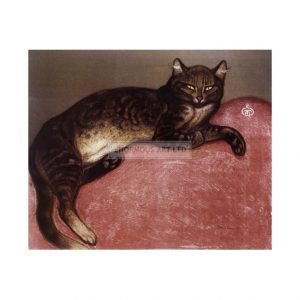 STE004 Chat Allonge (Lounging Cat), 1909