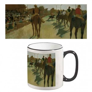 Degas Two-Tone Mug: Le Defile