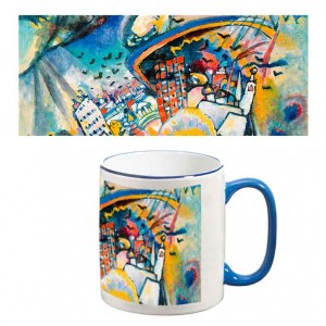 Kandinsky Two-Tone Mug: Red Square in Moscow