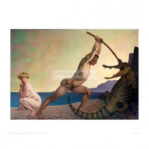 VAL046 Perseus Slaying the Dragon, 1910