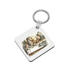 Tenniel Keyring: The Mad Hatter’s Tea Party